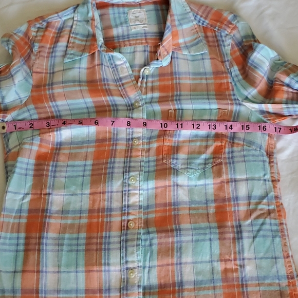 Womens GAP flannel shirt. Xs - Picture 10 of 11